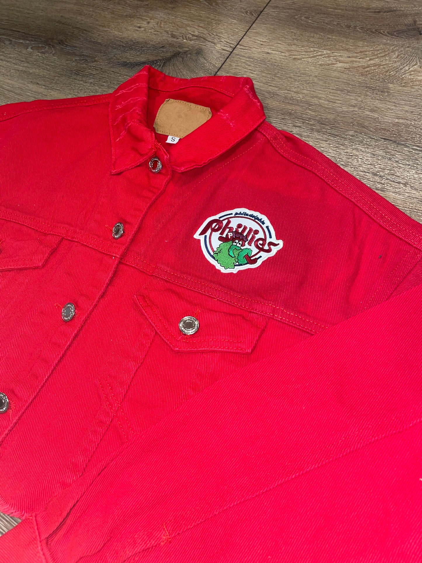 Philly Phillies Jean Jacket