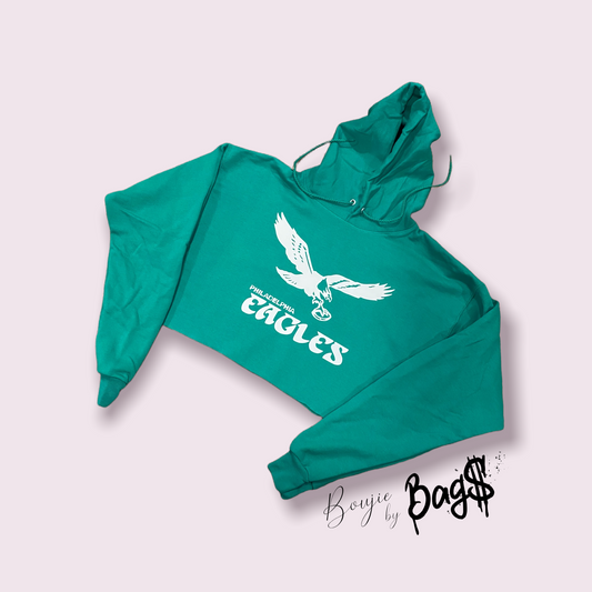 Throwback Crop Hoodie